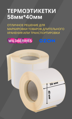 Боковая меню Этикетки